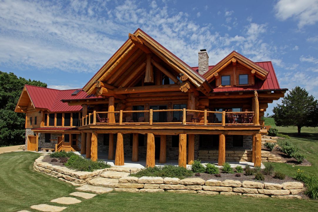 (1. Staffel) - Timber Kings zeigt, dass man aus Holz tatsächlich komplette Häuser bauen kann und nicht nur kleine Hütten, sondern riesige Villen ...... - Bildquelle: Paperny Entertainment 2014
