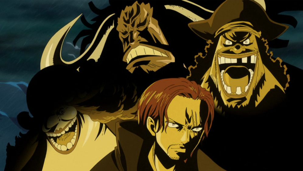 Wer sind die vier Kaiser bei "One Piece"?