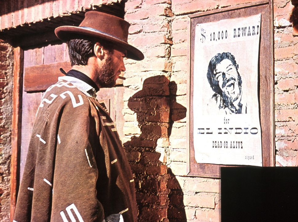 Der ausgebuffte Kopfgeldjäger Monco (Clint Eastwood) erschleicht sich den Zugang zu Indios Mordbande, indem er einen der ihren aus dem Gefängnis bef... - Bildquelle: United Artists