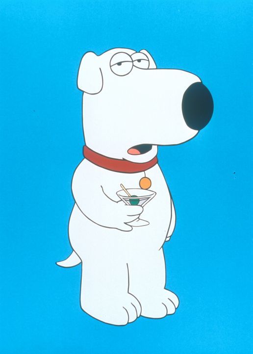 (2. Staffel) - Brian, der Hund: Er ist unbestritten das eloquenteste Mitglied des Griffin-Haushaltes und der einzige, der im täglichen Durcheinander... - Bildquelle: TM +   1998 Twentieth Century Fox Film Corp. All Rights Reserved.