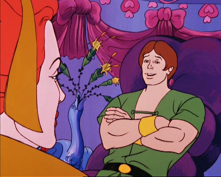 Prinz Adam kann sich mithilfe seines Schwertes in den mächtigen Krieger He-M... - Bildquelle: Masters of the Universe and associated trademarks and trade dress are owned by, and used under license from, Mattel; © 1983 Mattel. Under License to Classic Media. He-Man and the Masters of the Universe. All Rights Reserved.