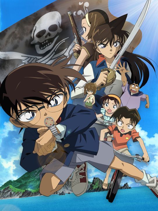 Detektiv Conan: Die azurblaue Flagge - Artwork - Bildquelle: 2003 GOSHO AOYAMA / SHOGAKUKAN-YTV-NTV-ShoPro-TOHO-TMS All Rights Reserved.
