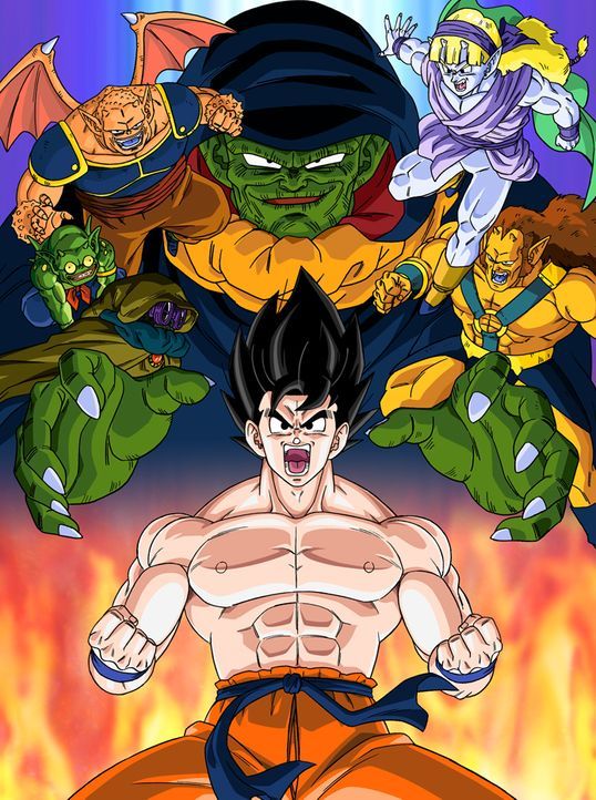 Dragonball Z: Super Saiyajin Son-Goku - Artwork - Bildquelle: 1991 TOEI ANIMATION CO., LTD.