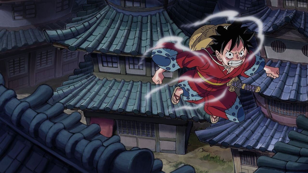 Ein gnadenloser Kampf - Ruffy gegen Kaido! - Bildquelle: © Eiichiro Oda / Shueisha, Toei Animation