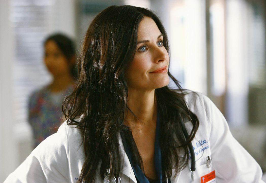 Während Dr. Maddox (Courteney Cox), der Ersatz für Dr. Kelso, die Dinge im Krankenhaus gleich mal kräftig aufmischt, hat J.D. hat ganz andere Proble... - Bildquelle: Touchstone Television