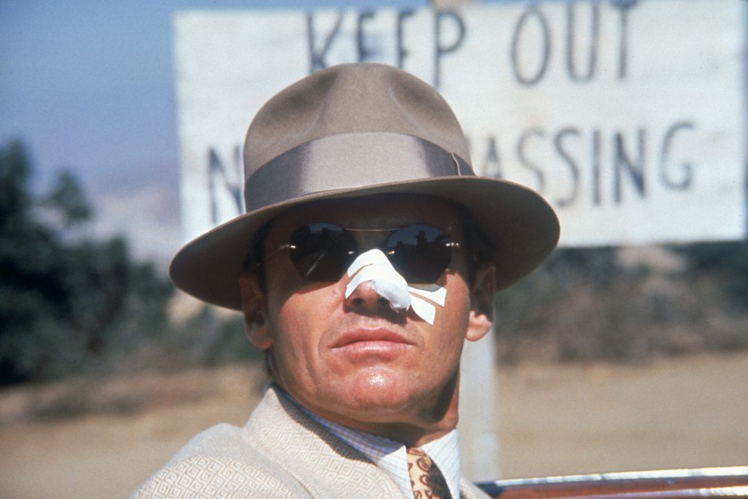 Privatdetektiv J.J. Gittes (Jack Nicholson) gerät in einen Sumpf aus Korruption und skandalösen Machenschaften bis hin zum Mord ... - Bildquelle: Paramount Pictures