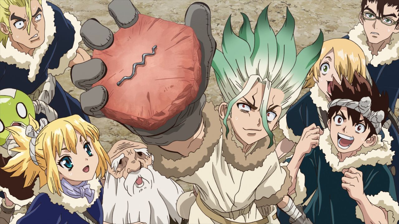 Die Welle der Wissenschaft - Bildquelle: © Kome Studio, Boichi/SHUEISHA, Dr.STONE Project