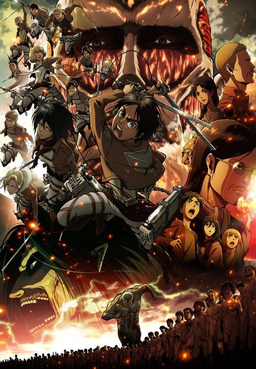 Attack on Titan Movie 1: Feuerroter Pfeil und Bogen - Artwork - Bildquelle: Hajime Isayama, Kodansha/"ATTACK ON TITAN" Production Committee. All Rights Reserved.