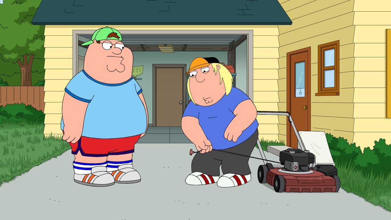 Peter Griffin (l.); Chris Griffin (r.) - Bildquelle: 2018-2019 Fox and its related entities. All rights reserved.