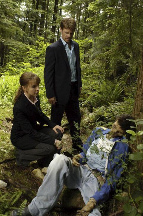 In Seattle gibt es in letzter Zeit mehrere rätselhafte Morde. Tom (Joel Gretsch, M.) und Diana (Jacqueline McKenzie, l.) glauben, dass es sich bei d... - Bildquelle: Viacom Productions Inc.