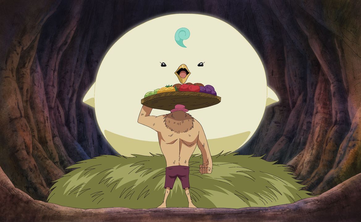 In alle Winde verstreut (2)! - Das Schloss der rosa Herzen und die Insel der Riesenvögel. - Bildquelle: Eiichiro Oda/Shueisha, Toei Animation