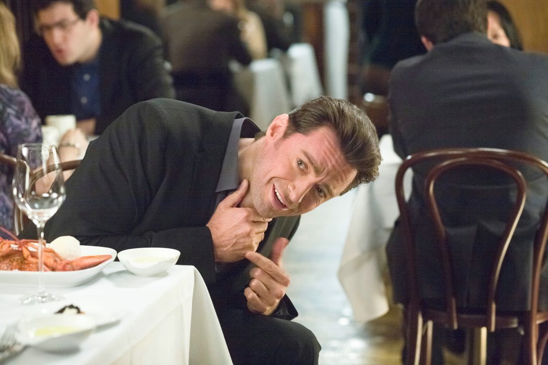 Davis (Hugh Jackman) hat einen gewaltigen Geburtsfehler, von dem niemand etwas ahnt ... - Bildquelle: Constantin Film Verleih GmbH