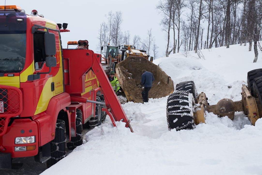 Der starke Schneefall zwingt Thord dazu, auf seine wohlverdienten Pausen zu ... - Bildquelle: 2015 National Geographic Partners, LLC.  All rights reserved.