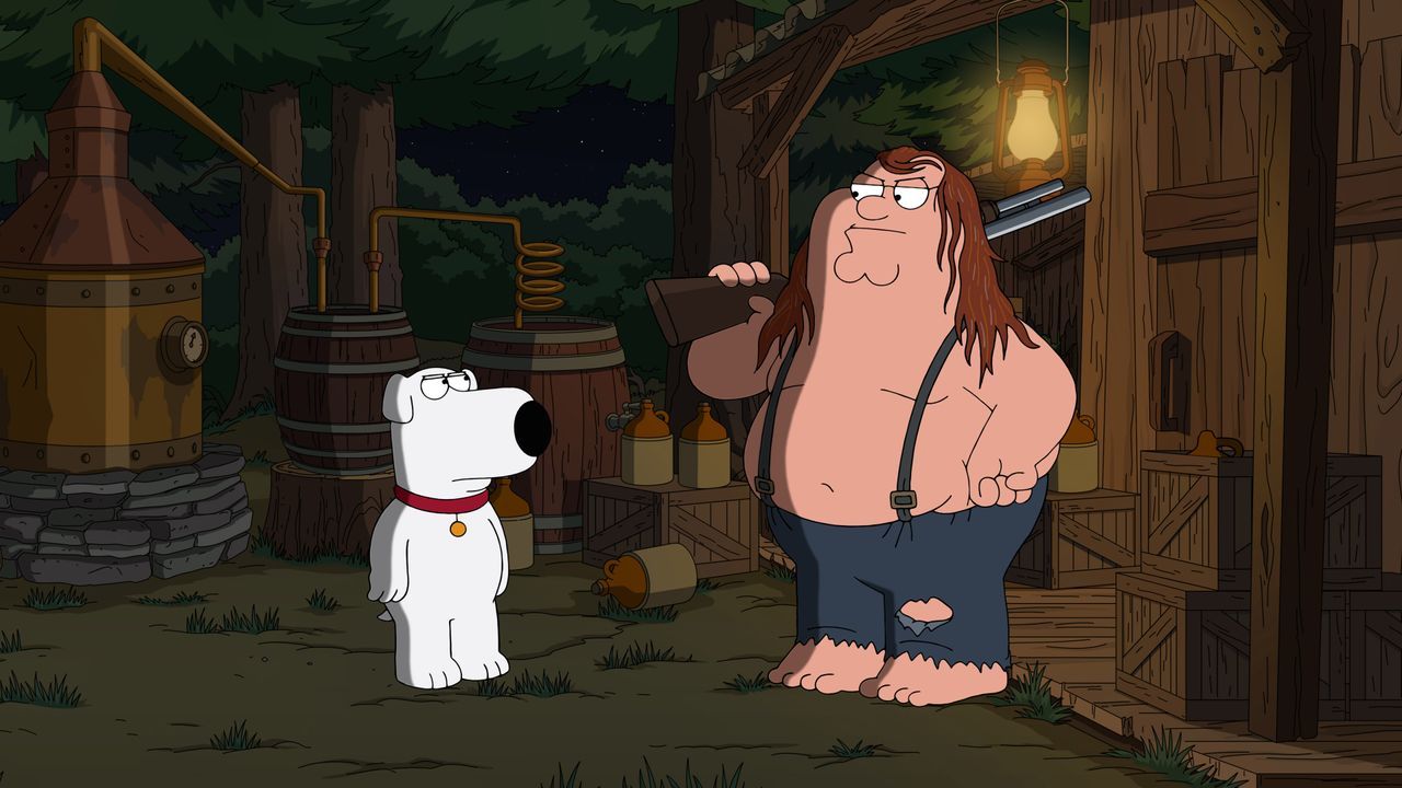 Brian Griffin (l.); Peter Griffin (r.) - Bildquelle: © 2021-2022 Fox Broadcasting Company, LLC. All rights reserved.