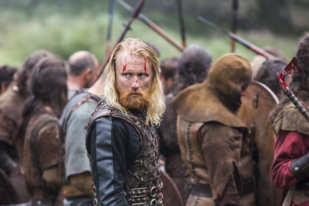 Werden er und seine Männer, den Kampf gegen Ragnar und seine Truppe, gewinnen? Jarl Borg (Thorbjorn Harr) ... - Bildquelle: 2014 TM TELEVISION PRODUCTIONS LIMITED/T5 VIKINGS PRODUCTIONS INC. ALL RIGHTS RESERVED.