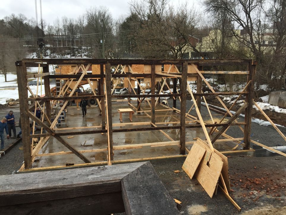 Werden es die Scheunen-Profis schaffen, in Lewisburg eine neue Unterkunft für den Wochenmarkt zu bauen? - Bildquelle: 2015, DIY Network/Scripps Networks, LLC. All Rights Reserved.