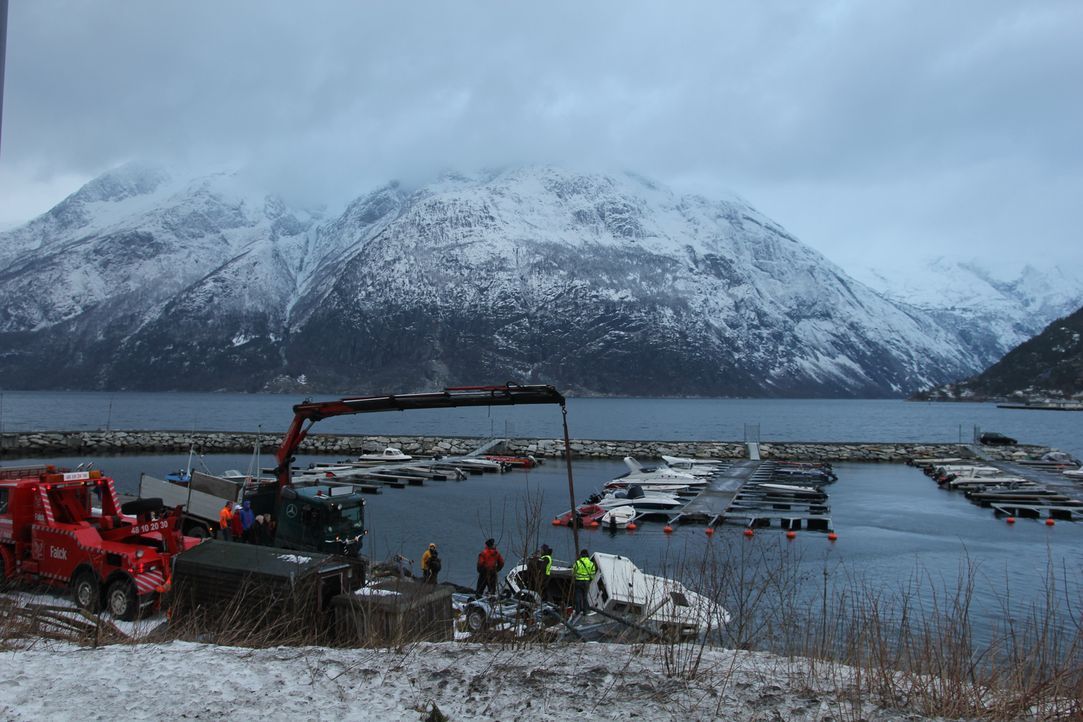 In Eidfjord ereignet sich ein tragischer Unfall, bei dem ein Trucker ums Leb... - Bildquelle: 2015 National Geographic Partners, LLC.  All rights reserved.