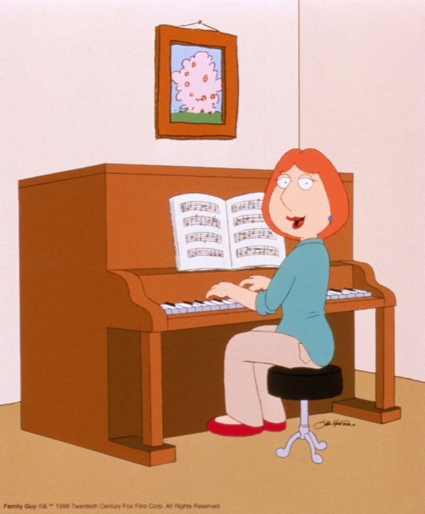 (4. Staffel) - Zum Wohle der restlichen Familie spielt Mutter Lois mit viel Liebe Klavier. - Bildquelle: TM +   2005 Twentieth Century Fox Film Corporation. All Rights Reserved.