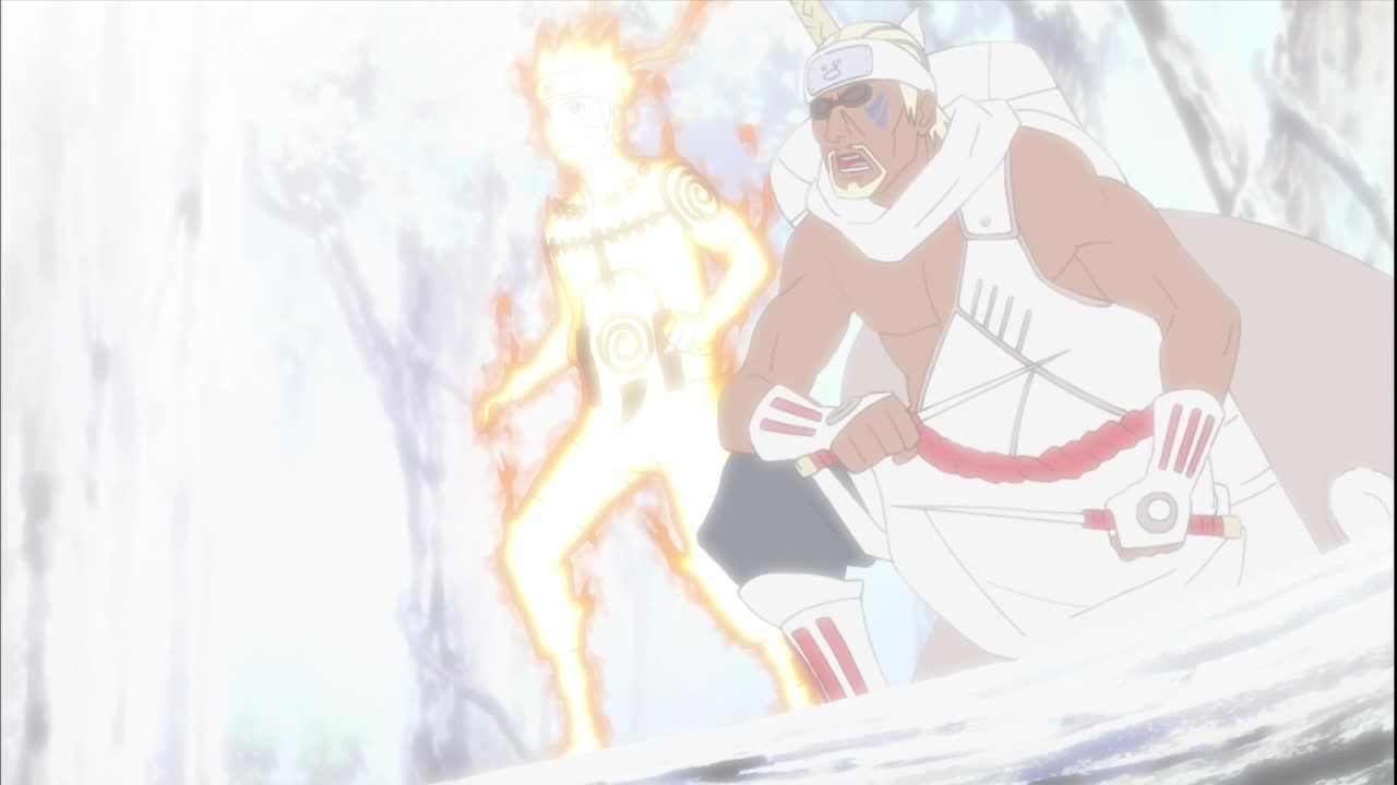Naruto und Killer B sind gute Kameraden geworden