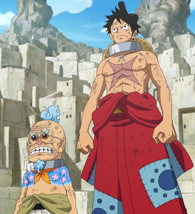 Zorro ist verblüfft. Die schockierende Identität der mysteriösen Schönheit - Bildquelle: © Eiichiro Oda / Shueisha, Toei Animation