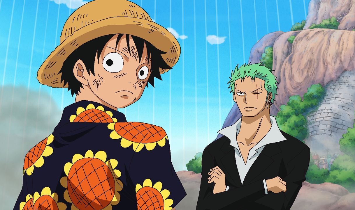 One Piece - Durchbruch der feindlichen Linien - Ruffy und Zorro starten den Gegenangriff ...