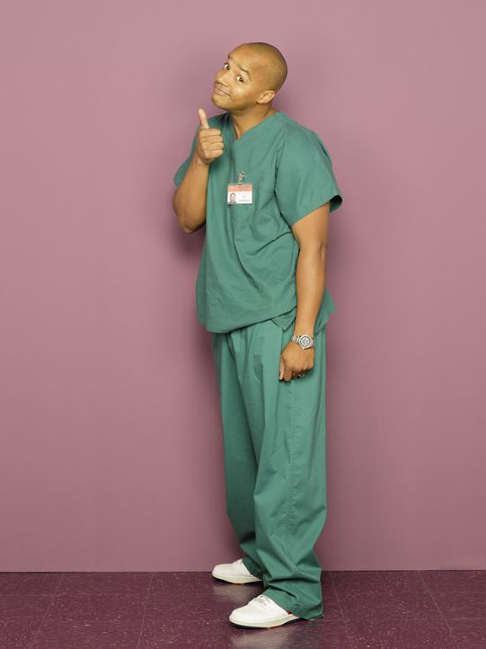 (8. Staffel) - Das Leben als Arzt bereitet ihm oft Kopfzerbrechen: Turk (Donald Faison) ... - Bildquelle: Touchstone Television