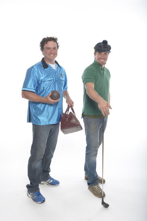 Starten jeden Monat ein neues Projekt mit dem sie ihr Ferienhaus in etwas Außergewöhnliches verwandeln wollen: Kevin (l.) und Andrew (r.) ...