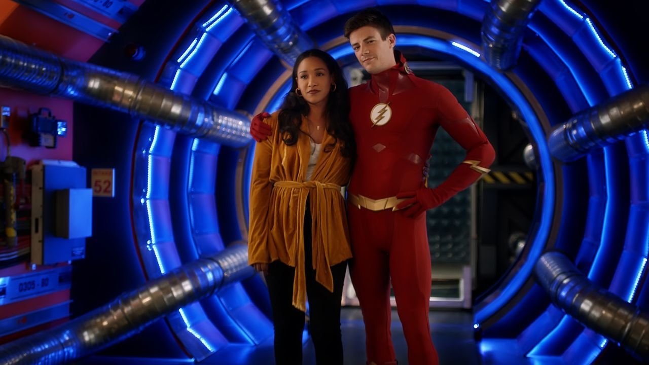 Iris (Candice Patton, l.); Barry (Grant Gustin, r.) - Bildquelle: © 2018 The CW Network, LLC. All rights reserved.
