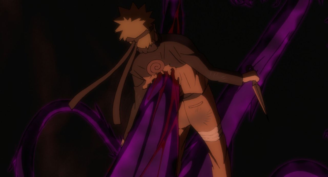 Naruto (Foto) erfährt von der Schamanin Shion, dass er bald sterben muss. Doch das kommt für ihn nicht in Frage und so blickt er seinem scheinbar un... - Bildquelle: 2002 MASASHI KISHIMOTO /2007 Shippuden   NMP 2007