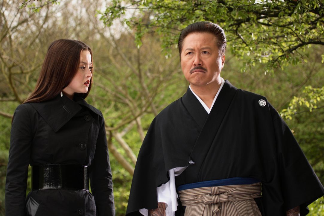 Im Visier eines eiskalten Rächers: der Boss der japanischen Yakuza, Shiro Yanagawa (Ryo Ishibashi, r.), und seine Tochter Kira (Devon Aoki, l.) ... - Bildquelle: Constantin Film