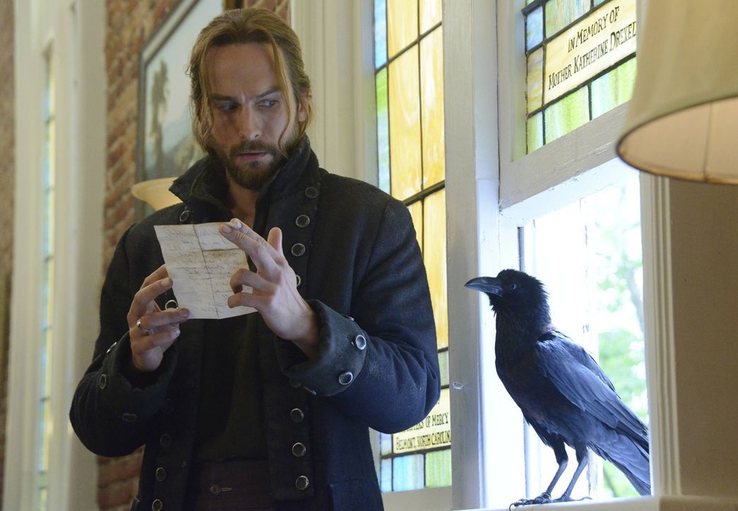 Ichabod (Tom Mison) bekommt wichtige Informationen von seiner Frau, die sich damit in große Gefahr bringt ... - Bildquelle: 2014 Fox and its related entities. All rights reserved.