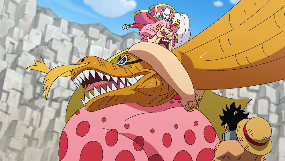 One Piece Folge 945 Der Sussbohnensuppen Groll Ruffys Leben Steht Auf Messers Schneide Prosieben Maxx