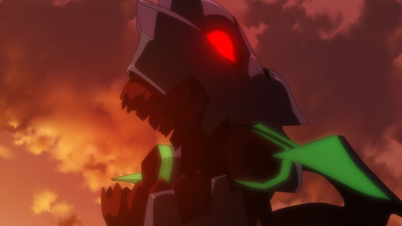 Werden es Rei, Shinji und Asuka zusammen schaffen, den Engel zu zerstören? - Bildquelle: khara, GAINAX. All rights reserved