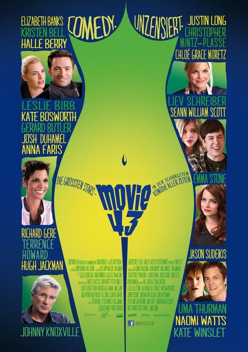 MOVIE 43 - Plakatmotiv - Bildquelle: Constantin Film Verleih GmbH