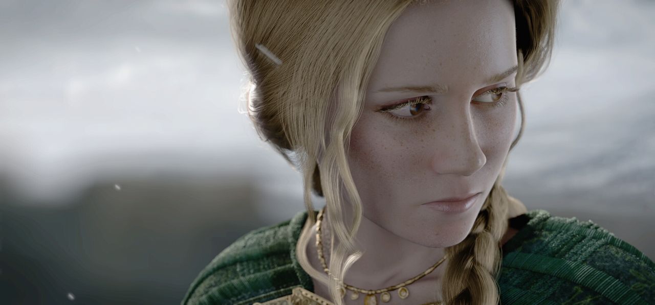 Noch ahnt Ursula (Alison Lohman) nicht, dass ihr Geliebter einen Drachen gezeugt hat, der ihr nach dem Leben trachtet ... - Bildquelle: 2007 Warner Brothers International Television Distribution Inc.