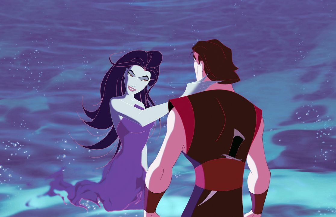 Sinbad erhält von der bösen Göttin Eris den Auftrag, das magische Buch des Friedens aus der Stadt Syrakus zu stehlen. Der Prinz von Syrakus jedoch e... - Bildquelle: DreamWorks SKG