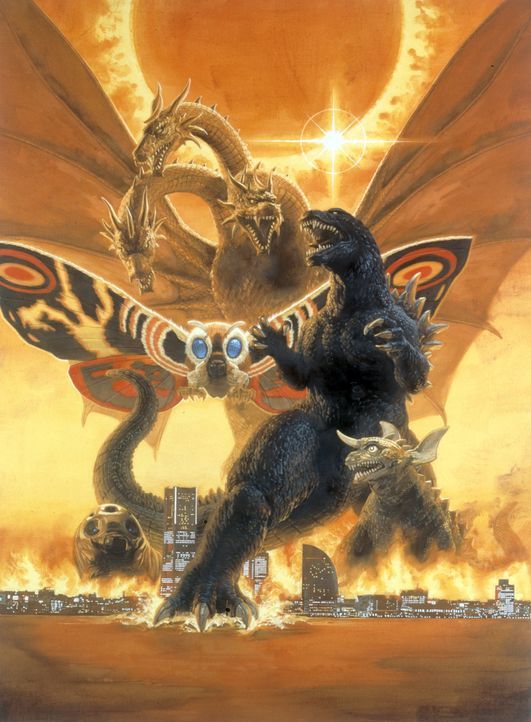Godzilla, Mothra And King Ghidorah; Giant Monsters  All-Out Attack - Artwork - Bildquelle: © 2004 Toho Pictures, Inc.
