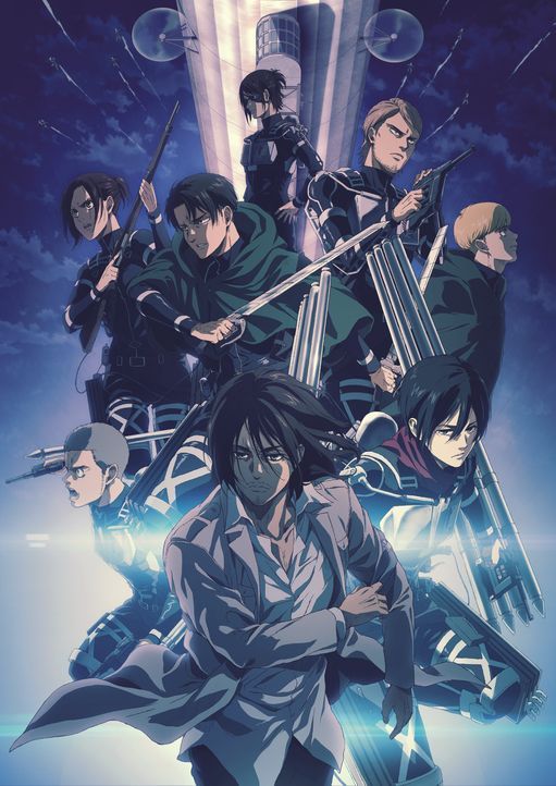 (4. Staffel) - Attack on Titan - Artwork - Bildquelle: © Hajime Isayama, KODANSHA / "ATTACK ON TITAN" The Final Season Production Committee