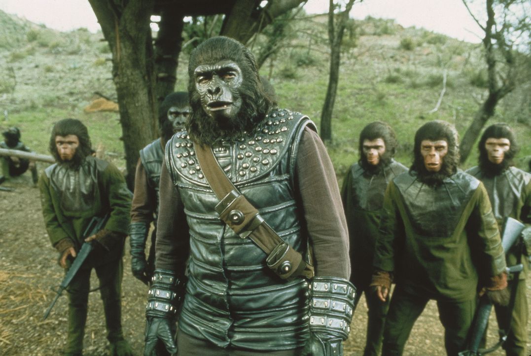 Gorilla-General Aldo (Claude Akins) und seine Schimpansenkrieger machen mal wieder Ärger ... - Bildquelle: 20TH CENTURY FOX FILM CORPORATION