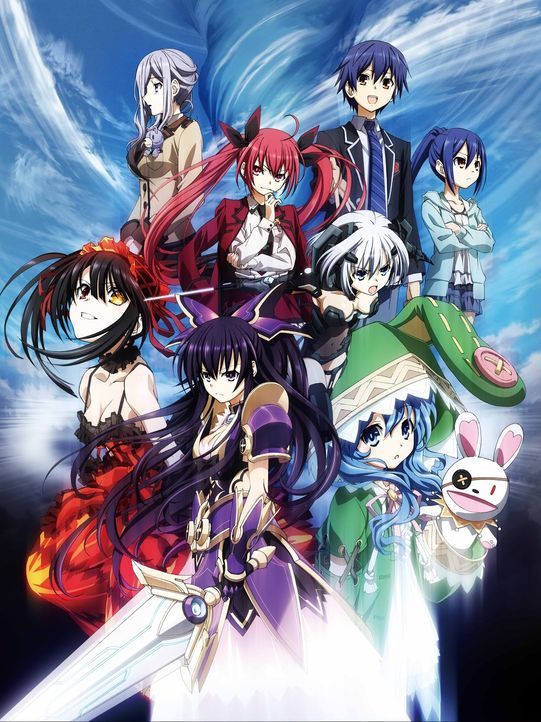 Date a live - Artwork - Bildquelle: 2013 Koushi Tachibana, Tsunako/Fujimishobo/Date A Live Partners
