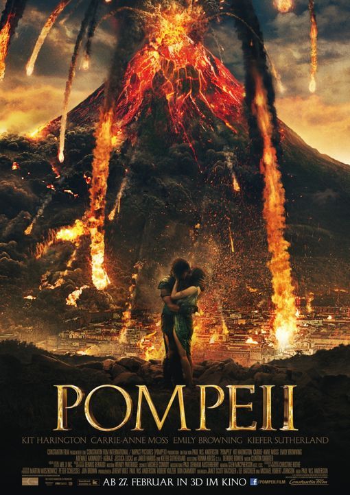 POMPEII - Plakat - Bildquelle: 2014 Constantin Film Verleih GmbH/ Caitlin Cronenberg