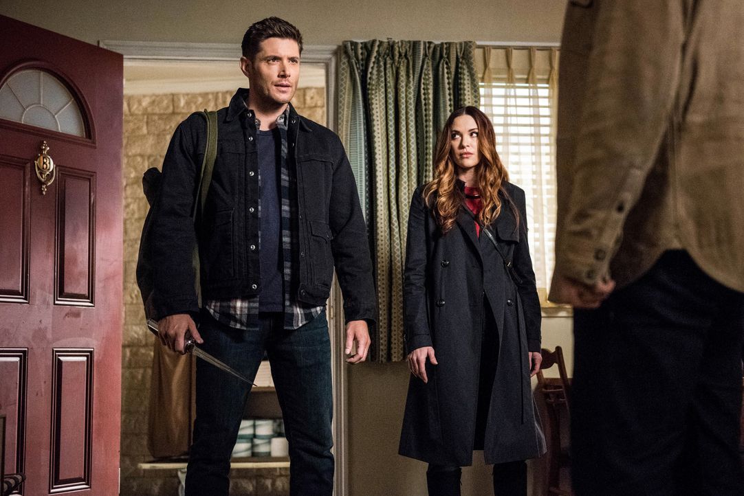 Dean (Jensen Ackles, l.); Schwester Jo alias Anael (Danneel Ackles, r.) - Bildquelle: Dean Buscher 2018 The CW Network, LLC. All Rights Reserved / Dean Buscher
