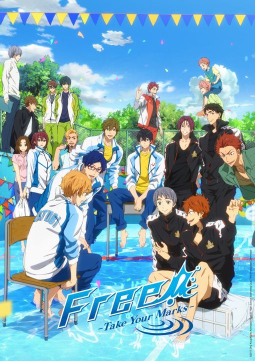 Free! Take Your Marks - Artwork - Bildquelle: 2017 Ohji Kouji/Kyoto Animation/Iwatobi High School Swimming Club TYM Production Committee