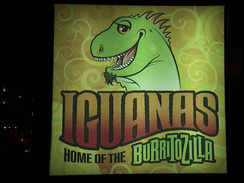 Das Iguanaz im kalifornischen San Jose ist bekannt für seinen wirklich gigantischen Burrito, den Burritozilla ... - Bildquelle: 2011, The Travel Channel, L.L.C. All Rights Reserved.