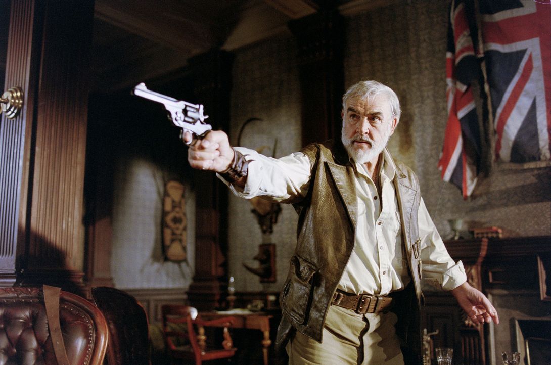 Zeigt allen noch einmal, was er drauf hat: Auch im Alter ist Allan Quatermain (Sean Connery) nicht zu besiegen ... - Bildquelle: 20th Century Fox International
