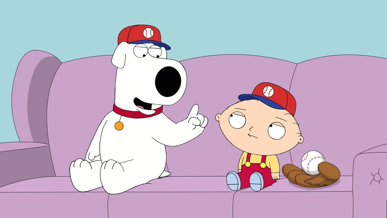 Brian Griffin (l.); Stewie Griffin (r.) - Bildquelle: 2018-2019 Fox and its related entities.  All rights reserved.