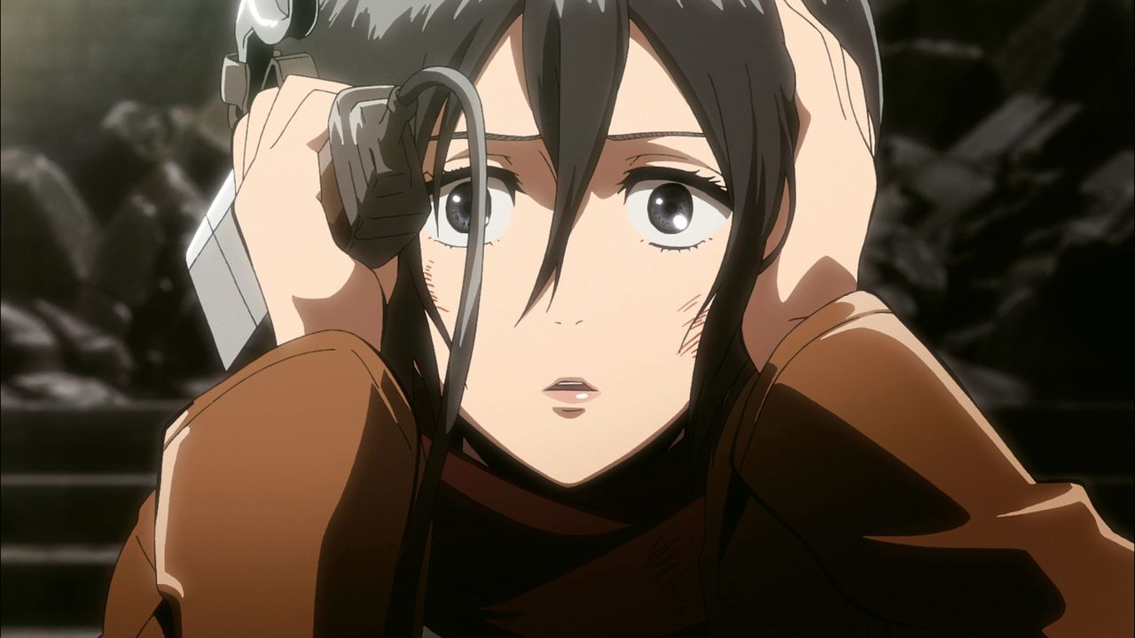 Mikasa - Bildquelle: Hajime Isayama, Kodansha/"ATTACK ON TITAN" Production Committee. All Rights Reserved.