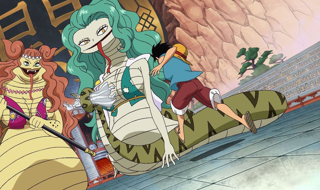 Der große Kampf. Ruffy und das Haki! - Bildquelle: Eiichiro Oda/Shueisha, Toei Animation