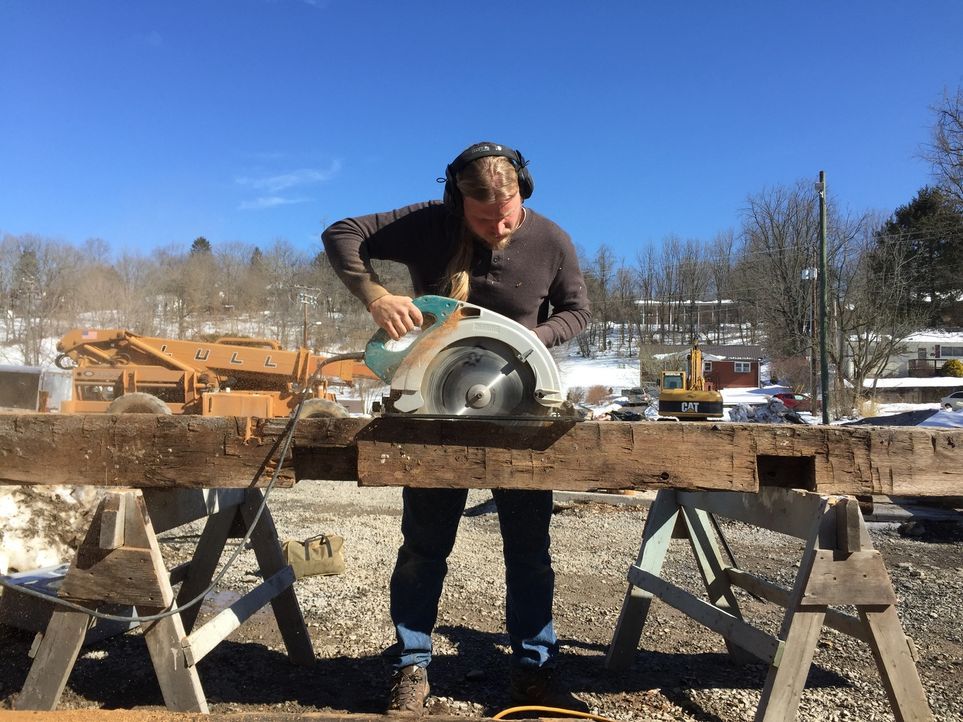Die Scheunen-Profis sind dieses Mal in Lewisburg, um dort um eine neue Unterkunft für den Wochenmarkt zu bauen ... - Bildquelle: 2015, DIY Network/Scripps Networks, LLC. All Rights Reserved.