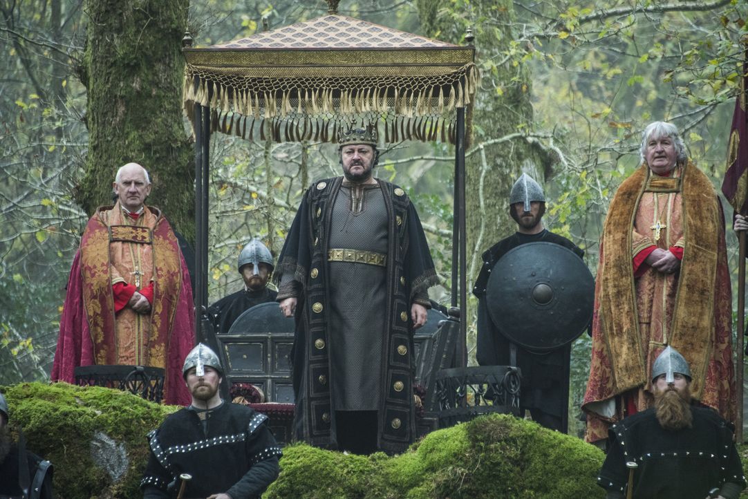 Wünscht sich nichts sehnlicher als Rache an Ragnar Lothbrok zu nehmen: König Aelle (Ivan Kaye, M.) ... - Bildquelle: 2016 TM PRODUCTIONS LIMITED / T5 VIKINGS III PRODUCTIONS INC. ALL RIGHTS RESERVED.